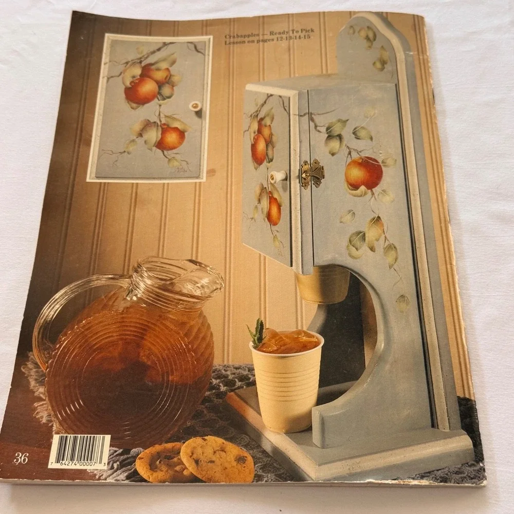 Décor‎ Creative Finishing Touches Tole Painting Book Judy Duarte 1994 Floral